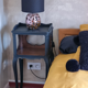 Pair of vintage bedside tables, 60s, Louis XV style, revamped