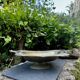 Large fruit bowl with mascaron signed WMF, Art Nouveau period.
