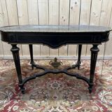 Bureau - Consile d'entrée époque Napoléon III en bois noirci
