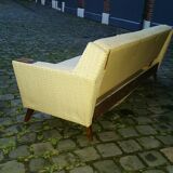 Sofa design club Architectural daybed cliclac 50/60s Danish vintage