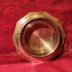 Coquillor butter dish, registered Made in France, hallmarked
