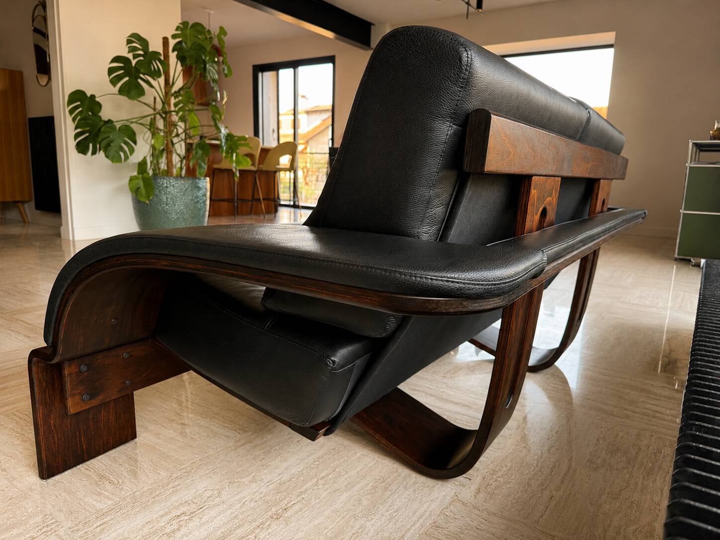 Canapé Roche & Bobois – Modèle "Kroken" par Åke Fribytter – Style 70's