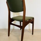 Scandinavian Style Teak Dining Chairs, 1960’s Set of 2