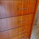Vintage commode with tapered legs