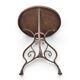 1900 wrought iron guéridon from Arras, St Sauveur
