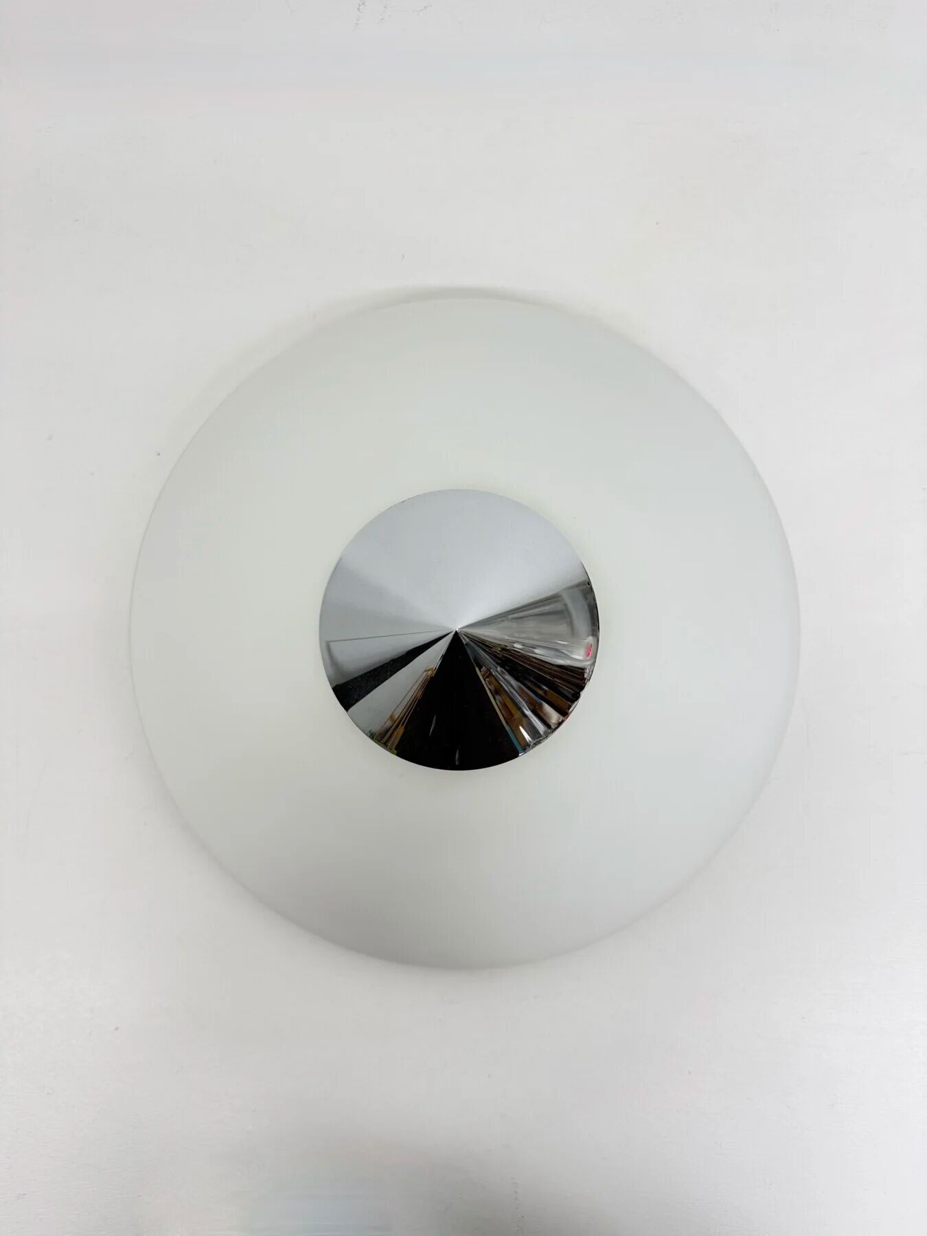 Limburg Glashütte wall ceiling lamp flush mount, 1970s
