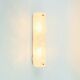 Mid-Century Tubular Murano Glass Wall Lamp from Hillebrand, Germany, 1970s