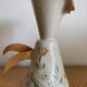 Pichet artisanal motif floral