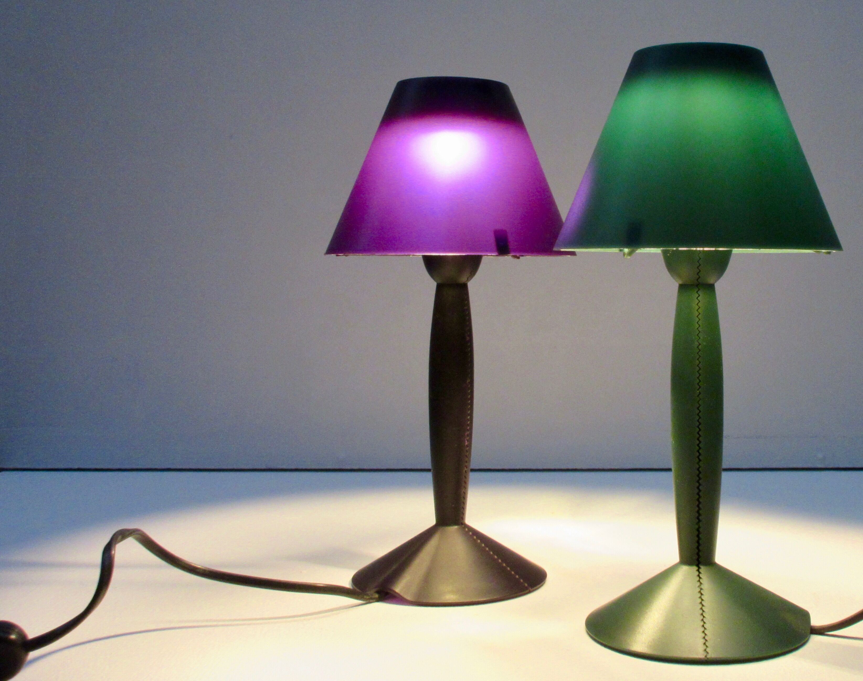 Paire de lampes Miss sissi  par Philippe Starck pour Flos 1991