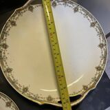 Service à dessert en porcelaine de limoges 13 pièces