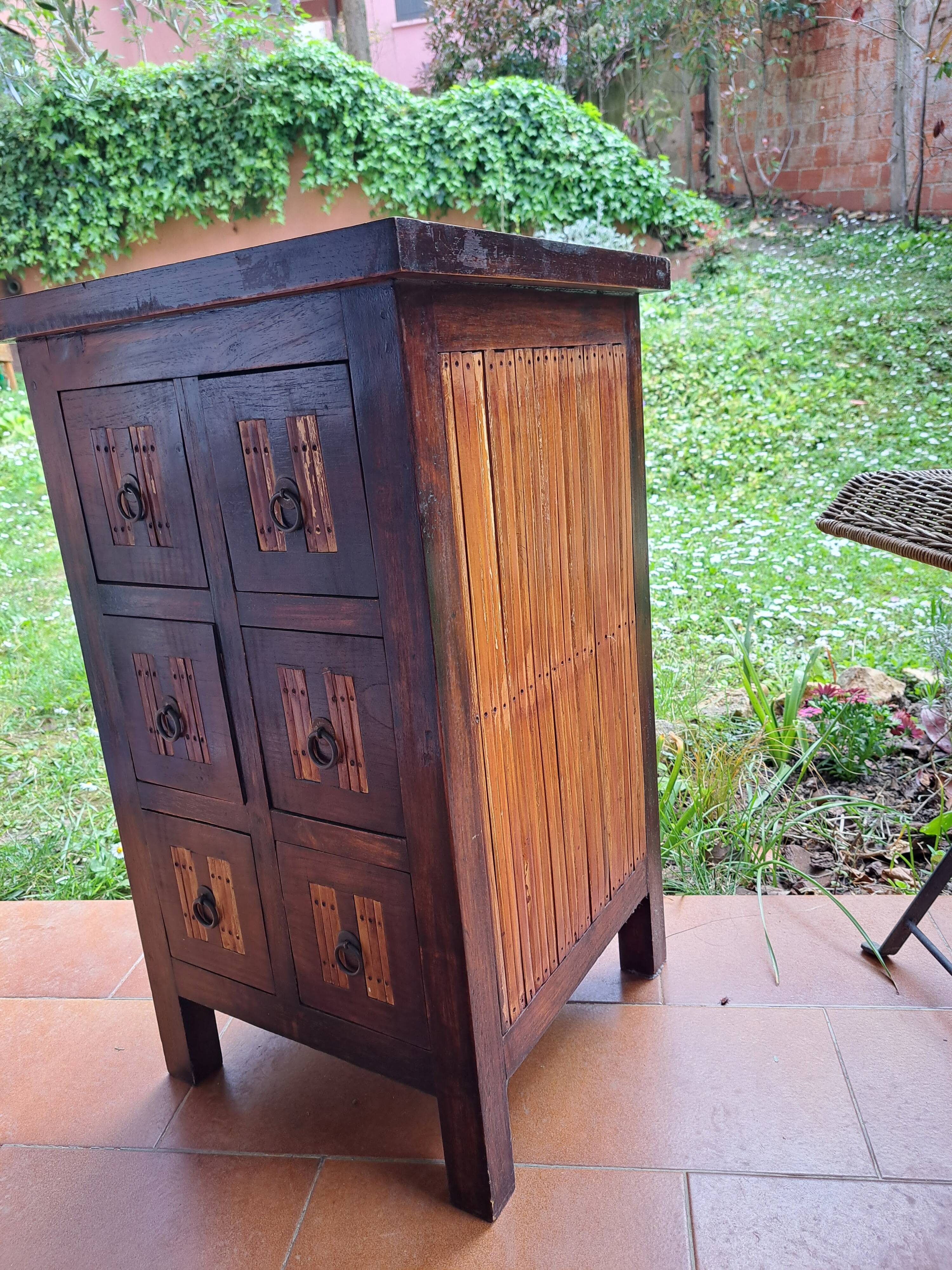 ASIAN FURNITURE WITH DRAWERS IN SOLID TEAK