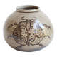 Ball vase with beetle - Dour