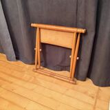 Składany stołek safari , lata 80