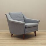 Grey armchair, Danish design, 1960s, production: Denmark