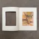 Modern composition drawing 1970 by François de Chabot