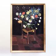 Painting 1957 "country bouquet"