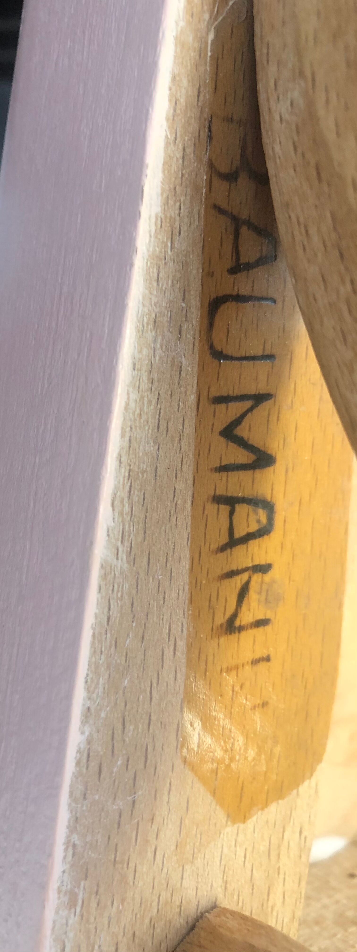 Baumann desk and children's chair