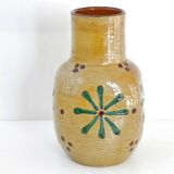 Vintage italian vase 1950 ceramic by aldo londi for bitossi 50s 1950s