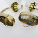 Pair of vintage German wall lamps, brand GS. Year 70 80