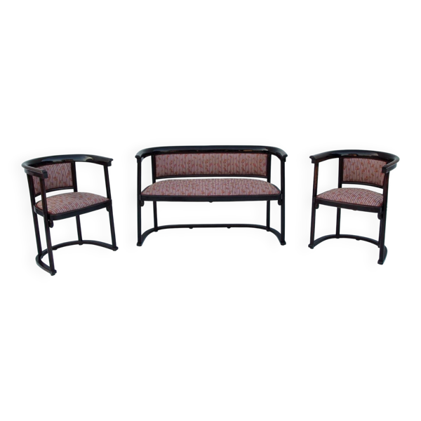 Chaises et canapés Art nouveau de Josef Hoffmann pour Thonet