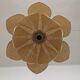 Rattan lotus flower suspension from the 60s/70s