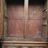 Walnut cabinet, 18th