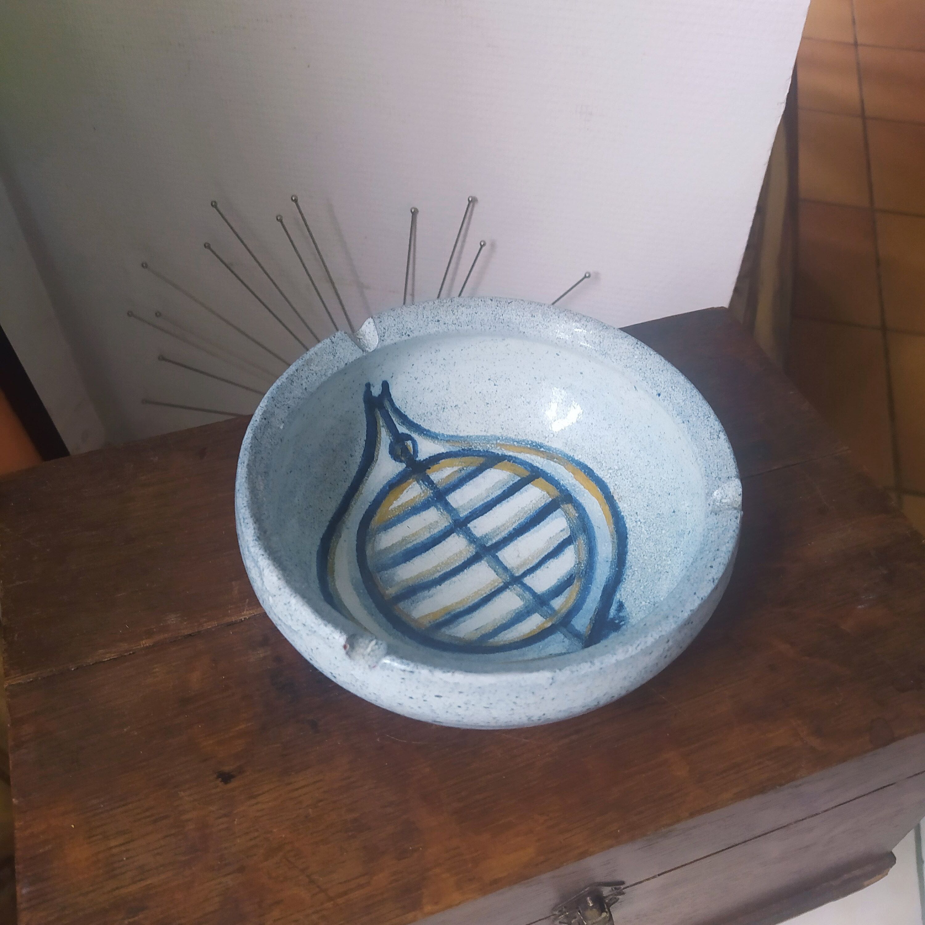 Ashtray ceramic bowl of art alfaraz