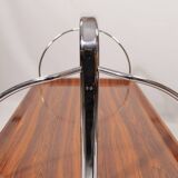 Bauhaus roll bar table chrome 1960 mid century modern design