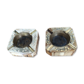 Pair of ashtrays