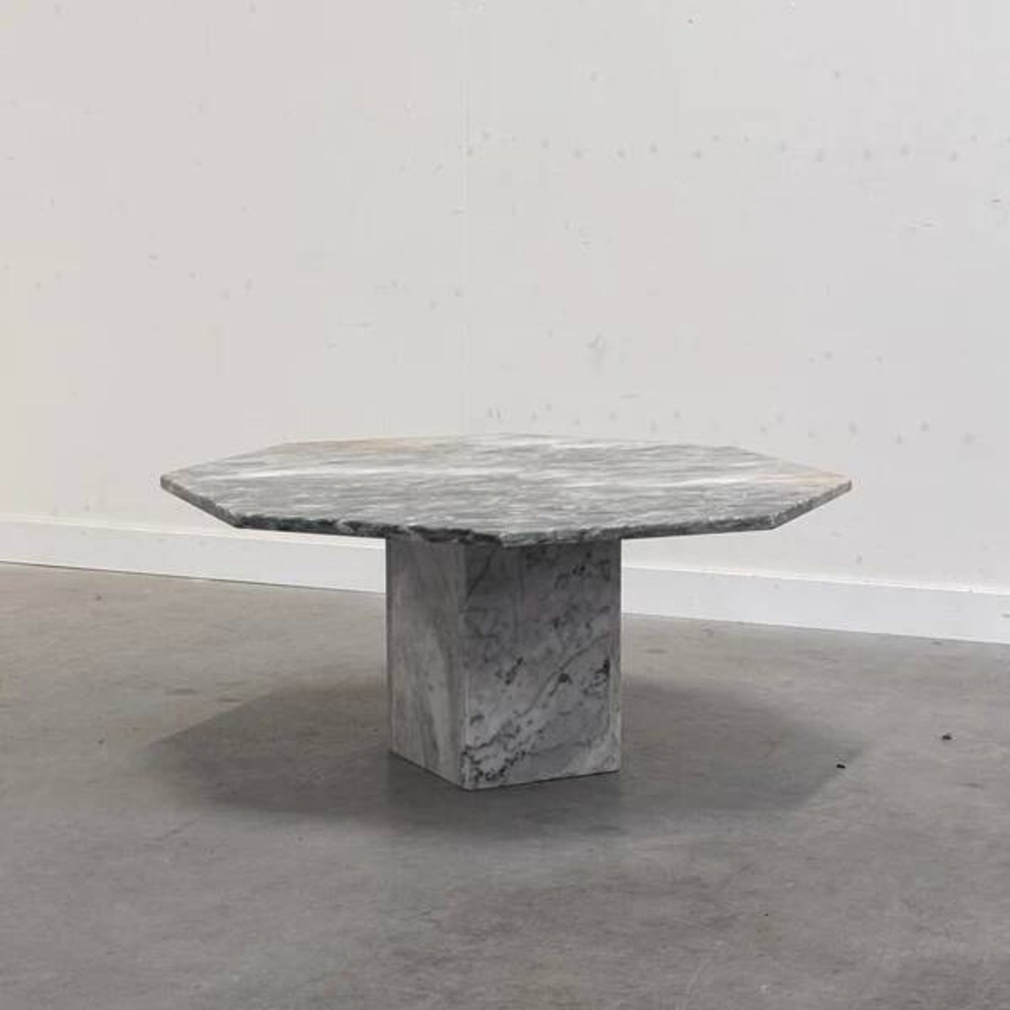 Vintage marble coffee table, 1970s