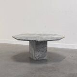 Vintage marble coffee table, 1970s