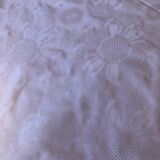 White cotton tablecloth and napkins