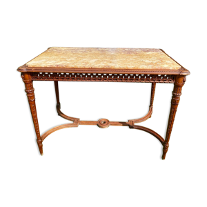 table de milieu en noyer