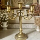 Golden bronze chandelier