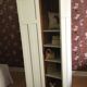 Small antique Parisian wardrobe