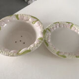 Colander with saucer