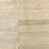 5x8 Beige & Cream Striped Kilim Rug, 160x234Cm