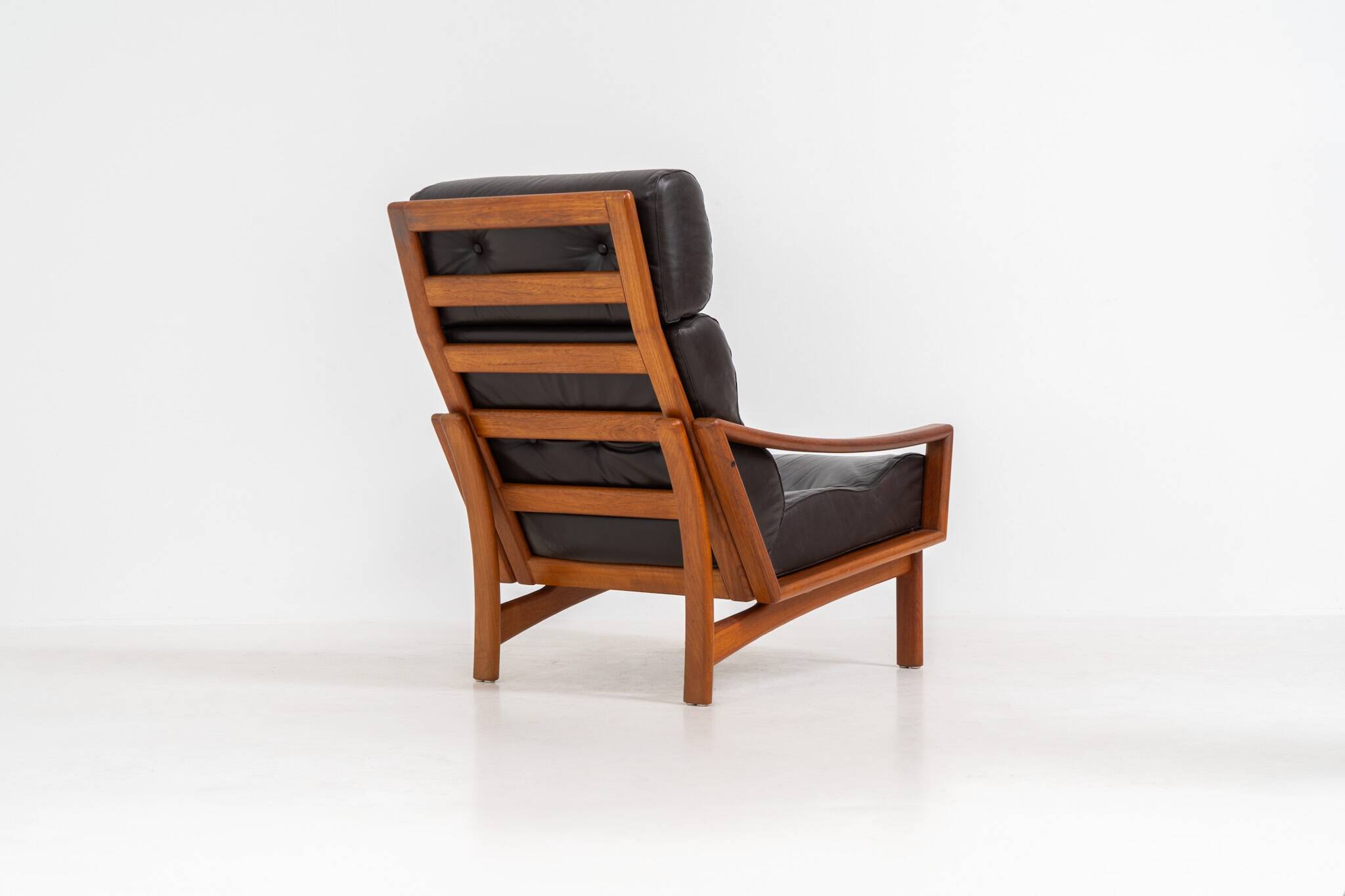 Fauteuil en cuir par Glostrup