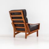 Fauteuil en cuir par Glostrup