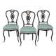 Série de 3 chaises Napoléon III