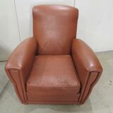 Pair of club chairs, 60s