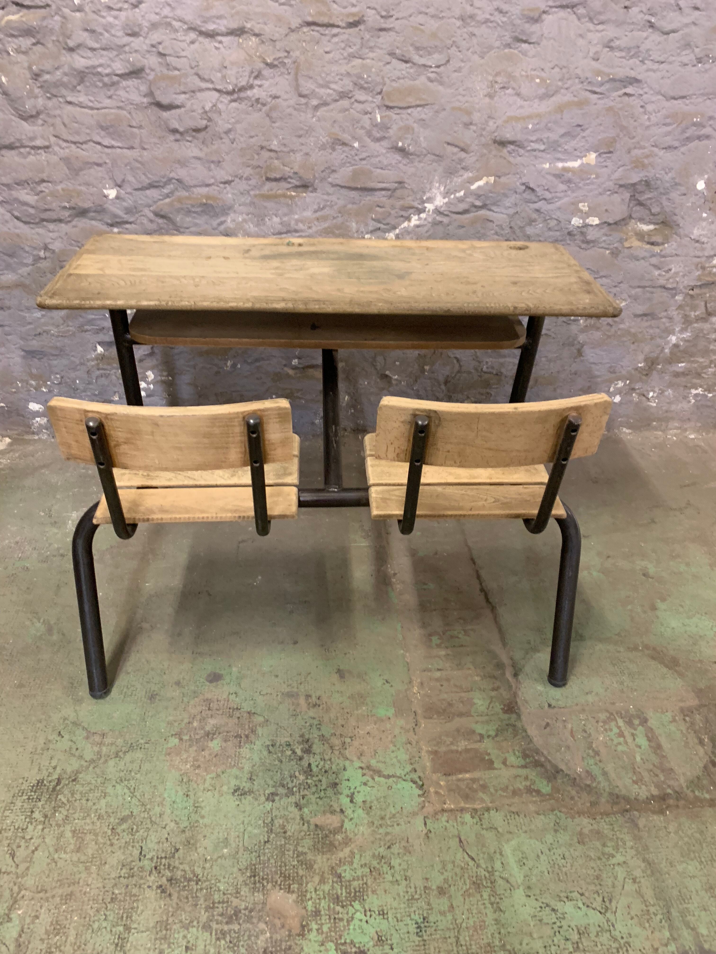 Restored old schoolboy office