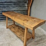 Old workbench side table washbasin furniture 54 x 170 cm