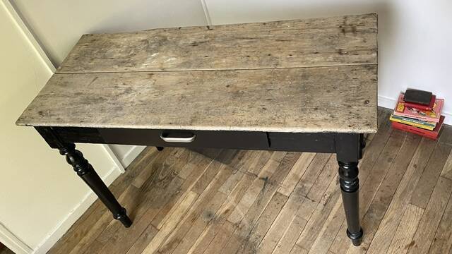 TABLE Desk ANTIQUE Louis Philippe style