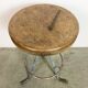Grey Industrial Workshop Stool, 1960s