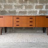 Enfilade scandinave vintage en teck, 1970