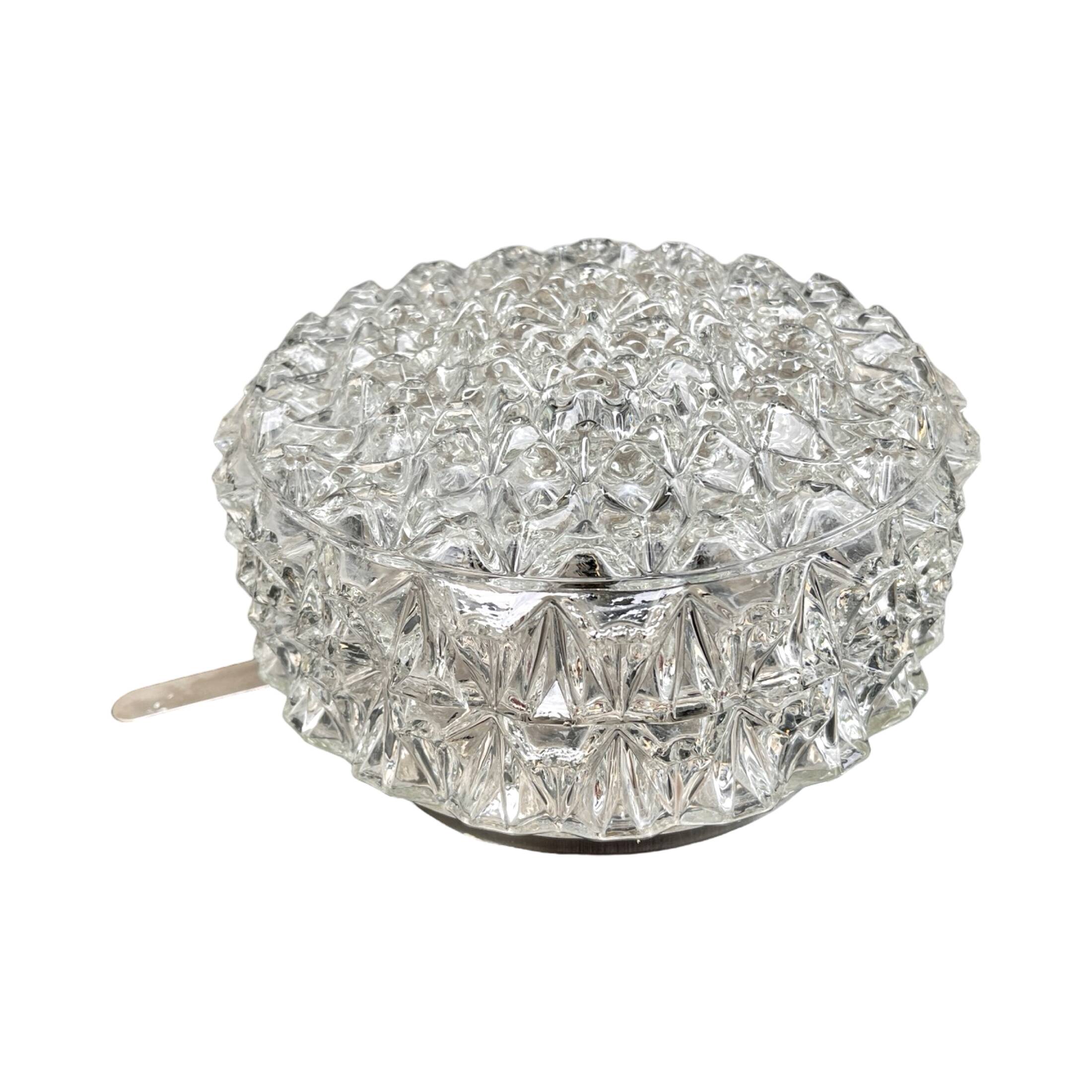 Ceiling lamp, type 16.S.002, Polam Wikasy, Poland, 1970s.