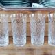 Série de 6 verres en cristal taillé Saint Louis