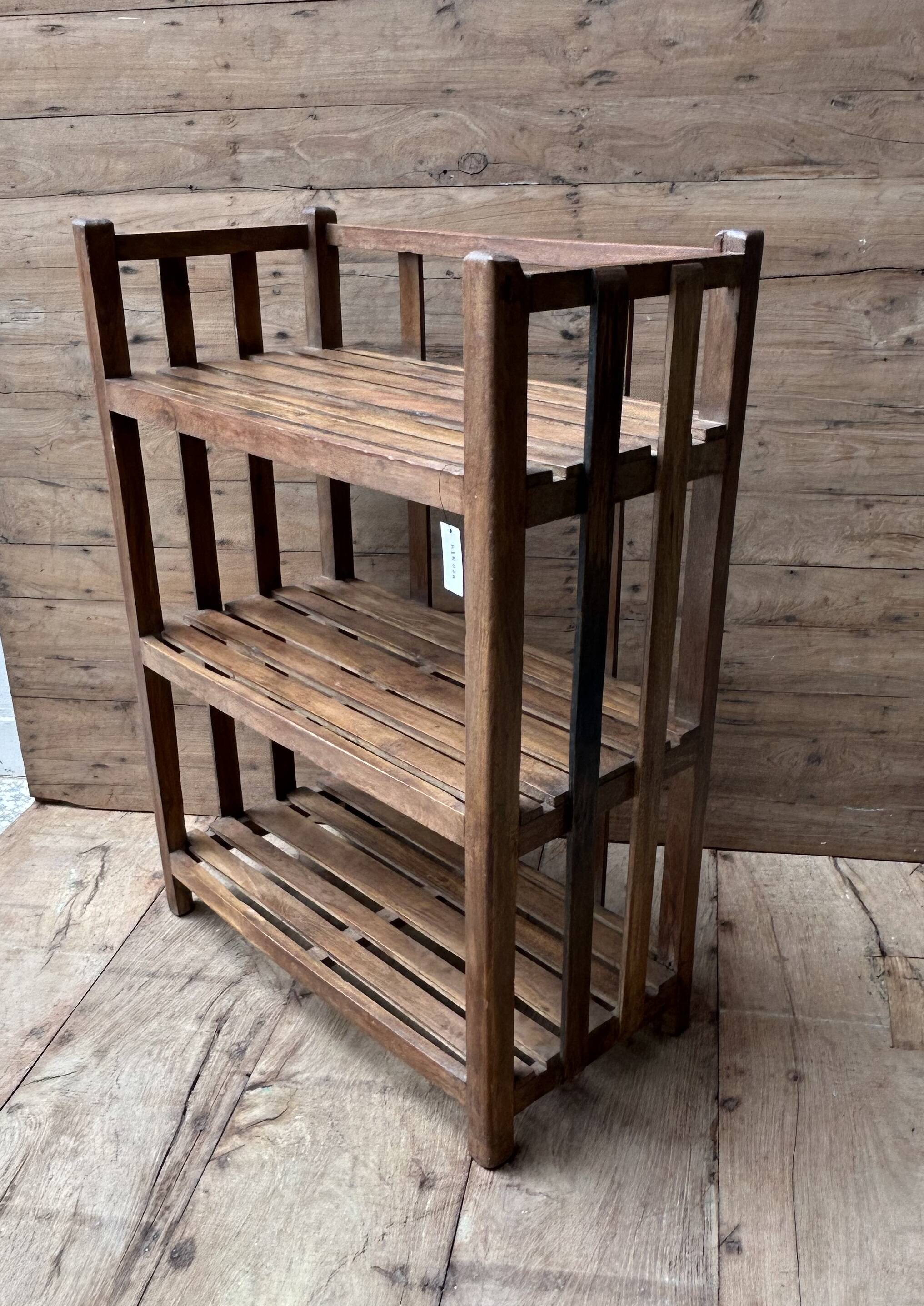 teak shelf from Burma