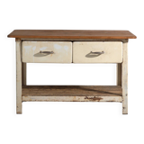 Industrial work table with drawers (c.1940) #75